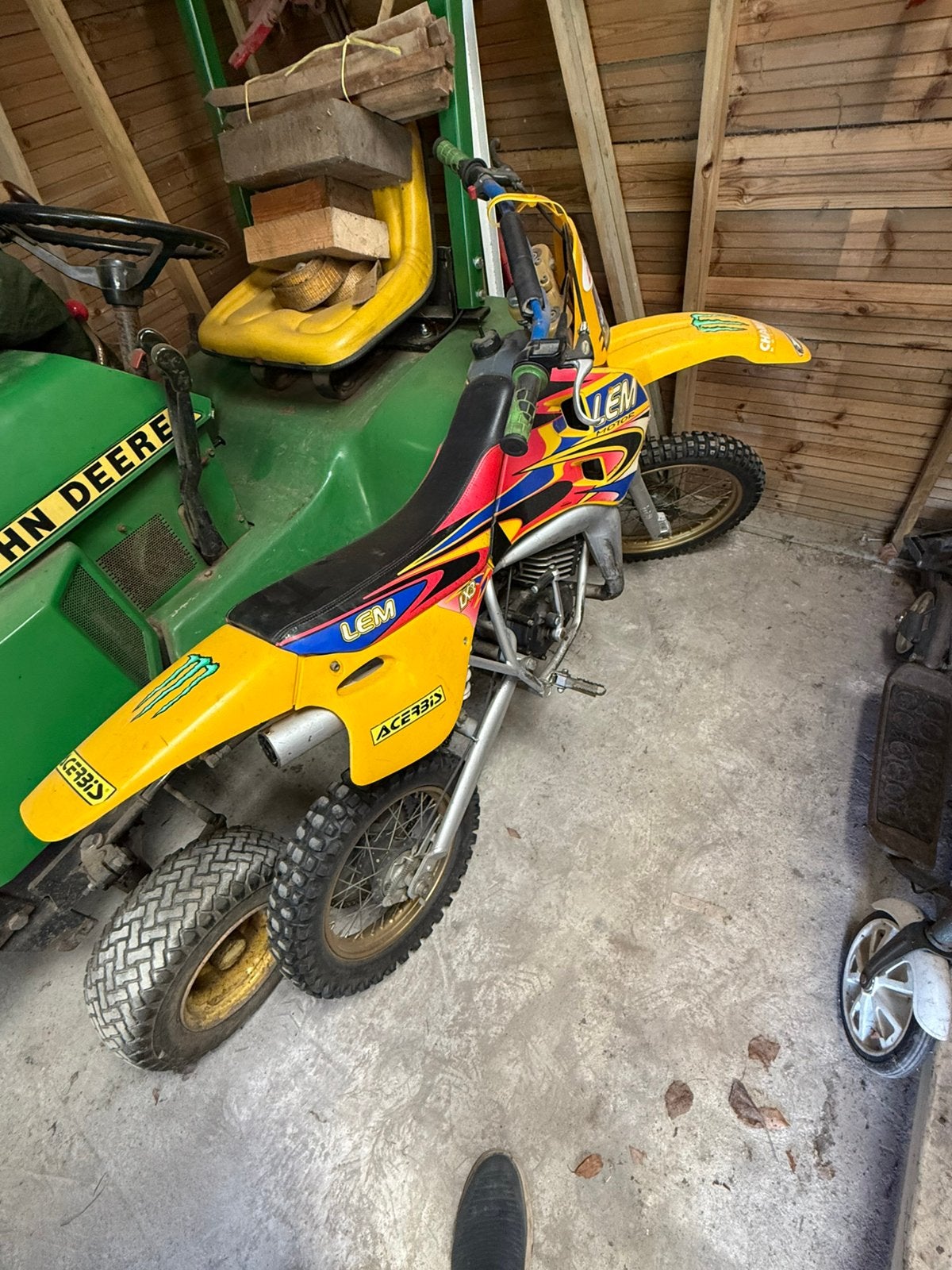 Lem 50 cc franco morini, Fietsen en Brommers, Brommers | Crossbrommers, Ophalen, Zo goed als nieuw