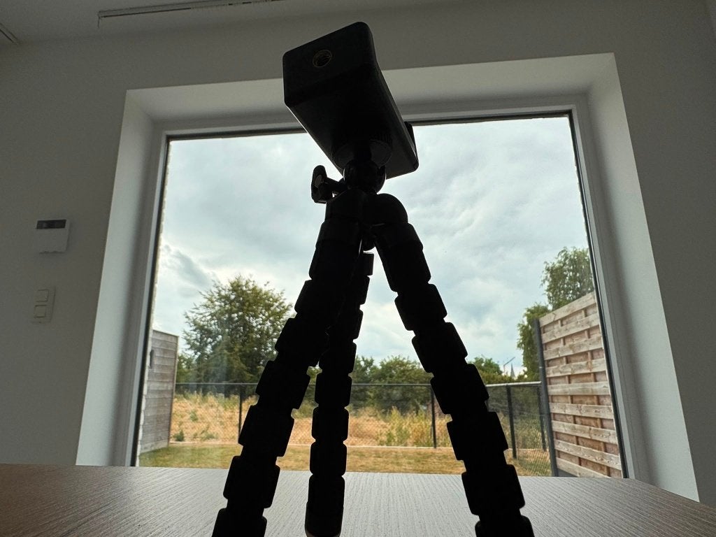 Flexibel statief - GSM-houder, Audio, Tv en Foto, 125 cm of minder, Zo goed als nieuw, 3-assige stabilisatie, Ophalen of Verzenden