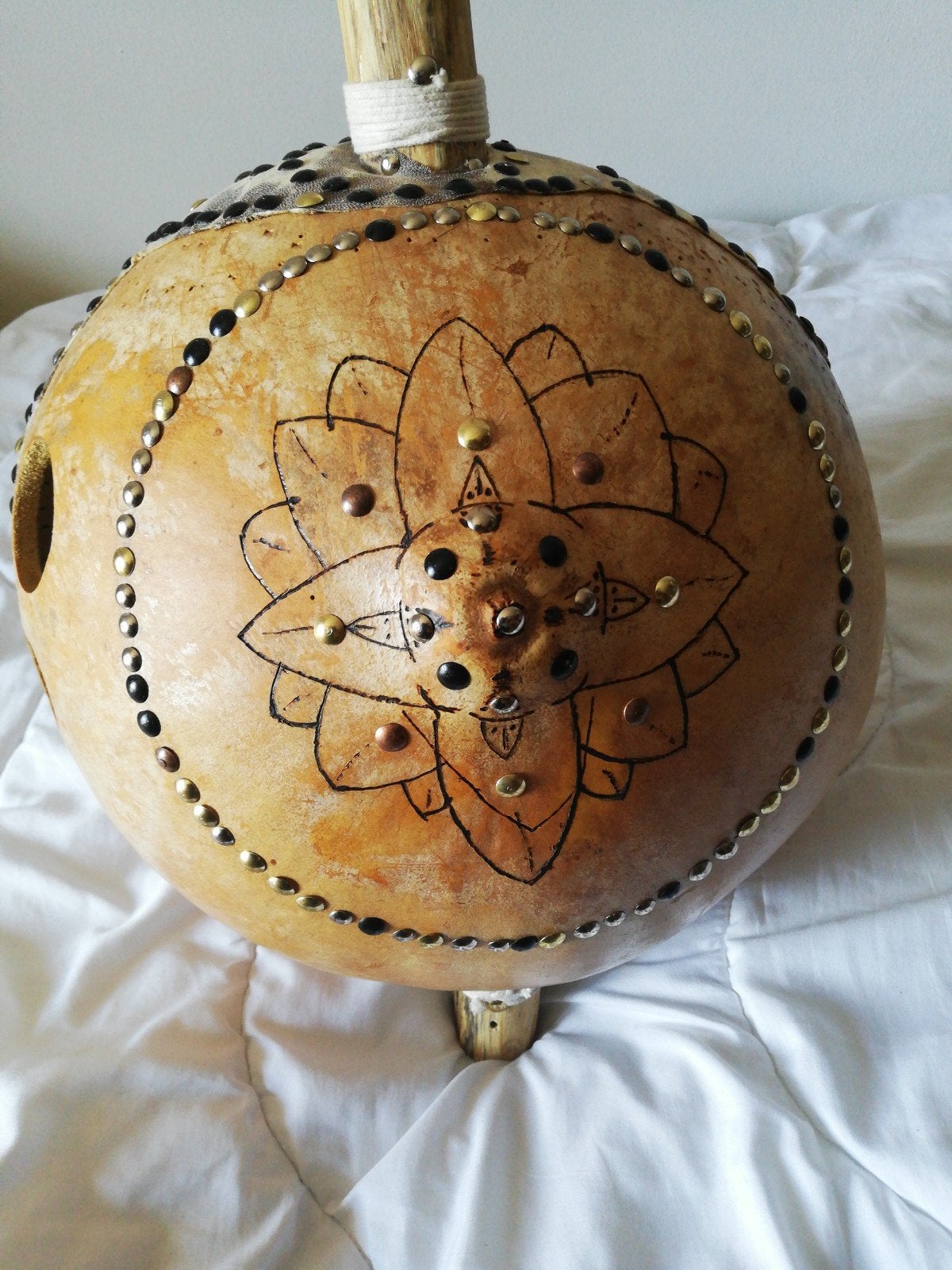 Afrikaanse harp 'Flower', Ophalen of Verzenden