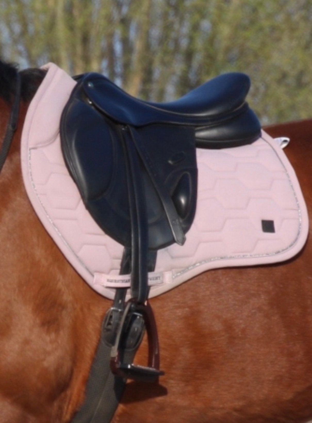 Arena springzadel 16,5 inch, Ophalen of Verzenden, Zo goed als nieuw, Arena