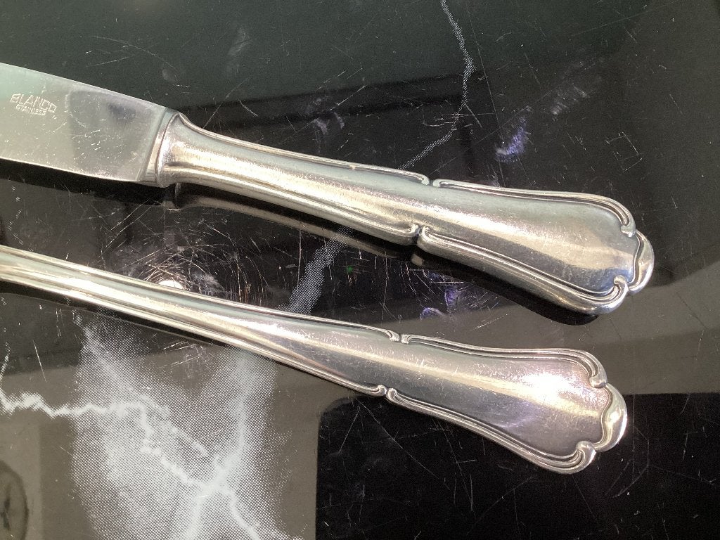 Bestek Tilquin 190 stuks met koffer. CHR008/BBE., Antiek en Kunst, Ophalen