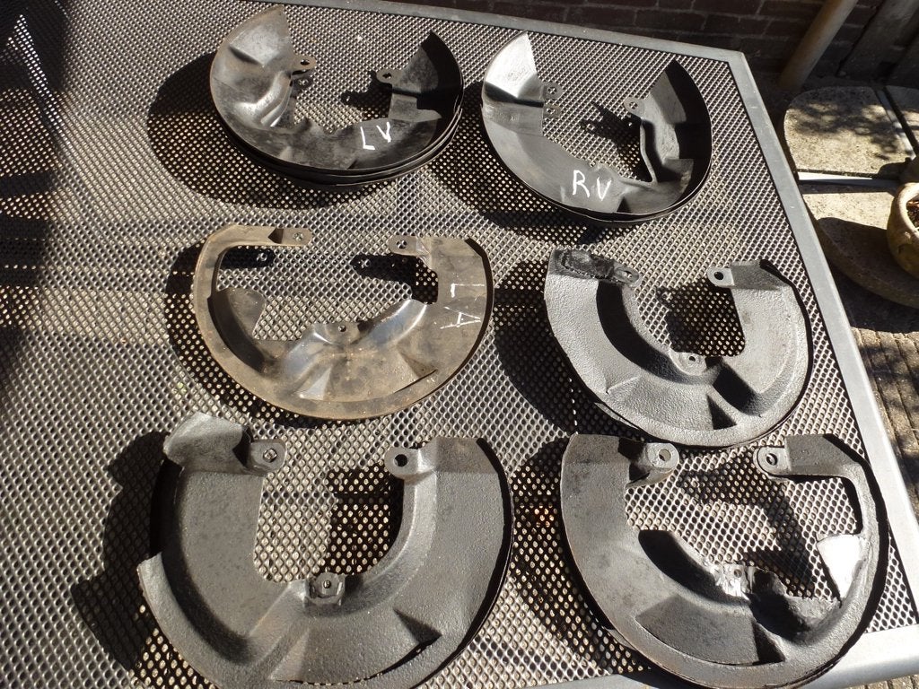 beschermplaten voor remschijven  fiat x1/9, Enlèvement, Utilisé, Fiat