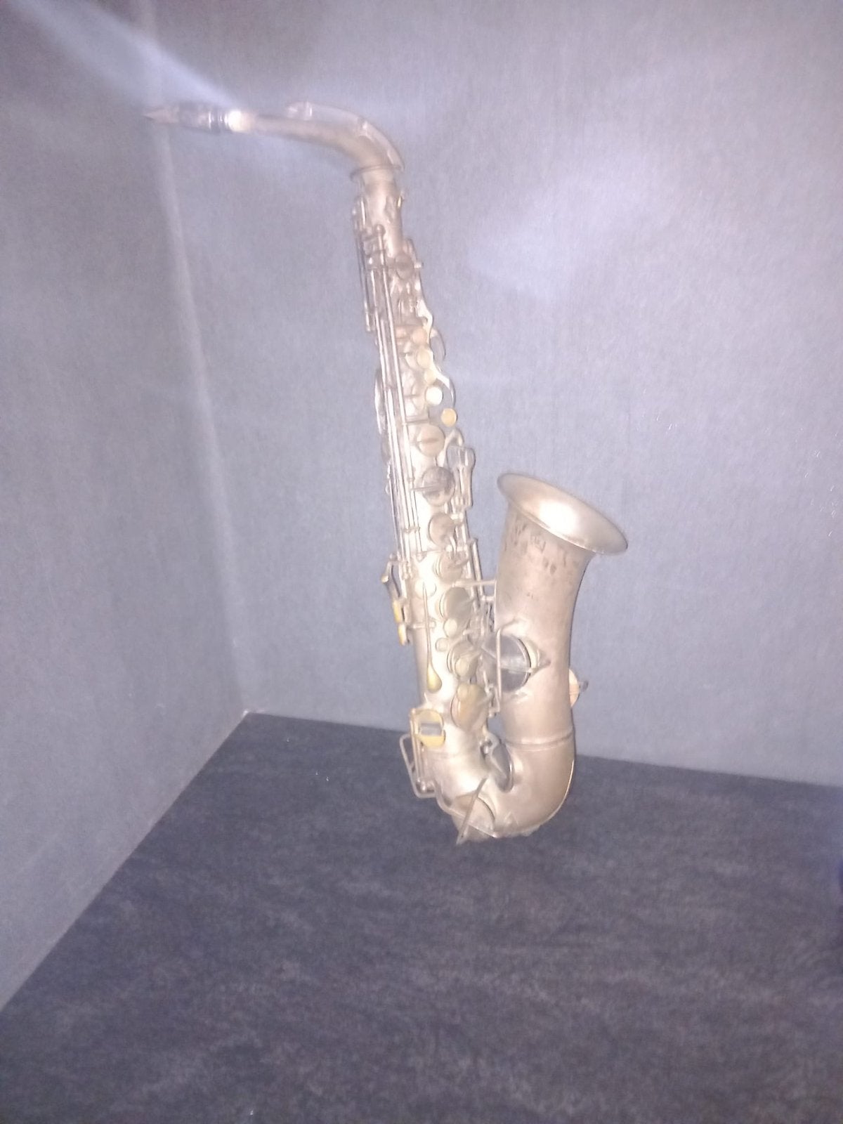 Vintage buescher true tone altsax 1932 monstuk otto link, Ophalen, Zo goed als nieuw