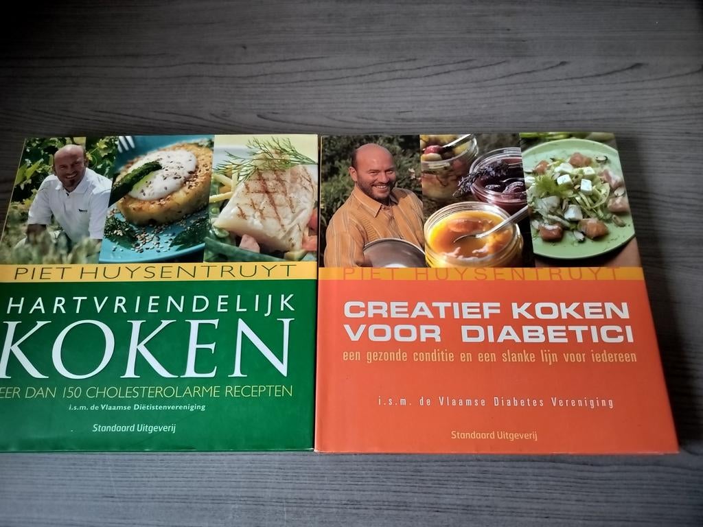 2 kookboeken van Piet Huysentruyt., Boeken, Kookboeken, Ophalen, Zo goed als nieuw