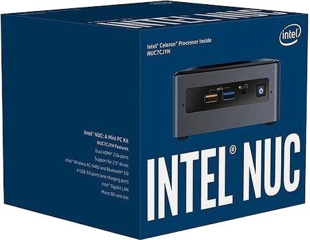 Intel NUC Celeron 8 GB / 120 GB SSD, Enlèvement ou Envoi, 8 GB, Intel, Utilisé