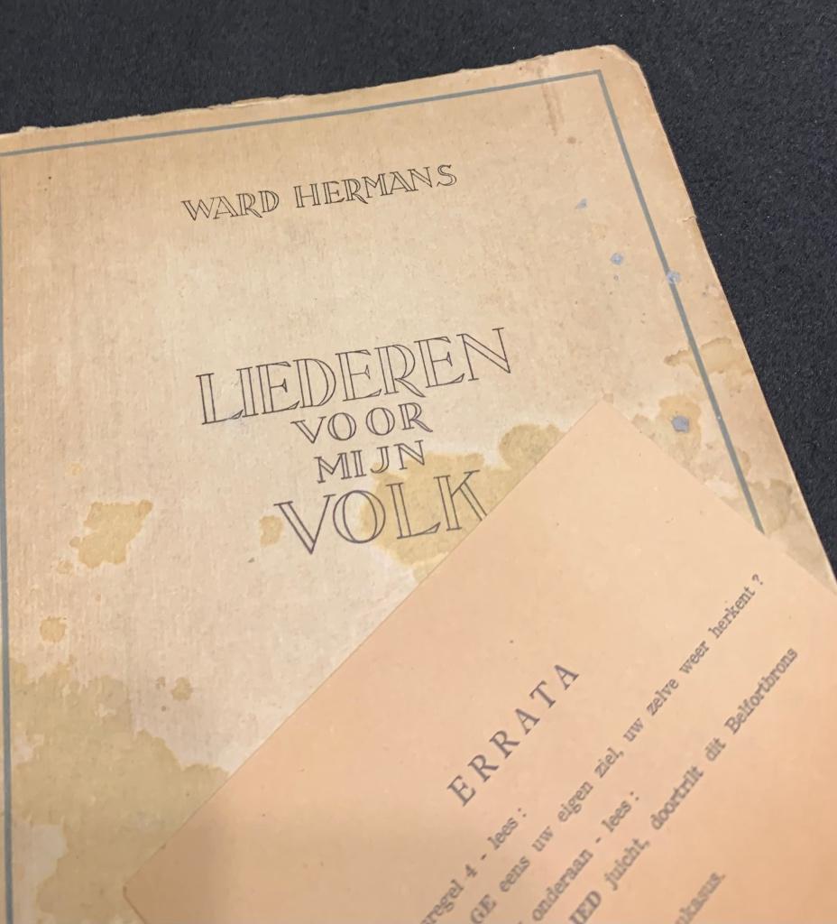 Ward Hermans - Liederen voor mijn volk, Ophalen of Verzenden, Ward Hermans