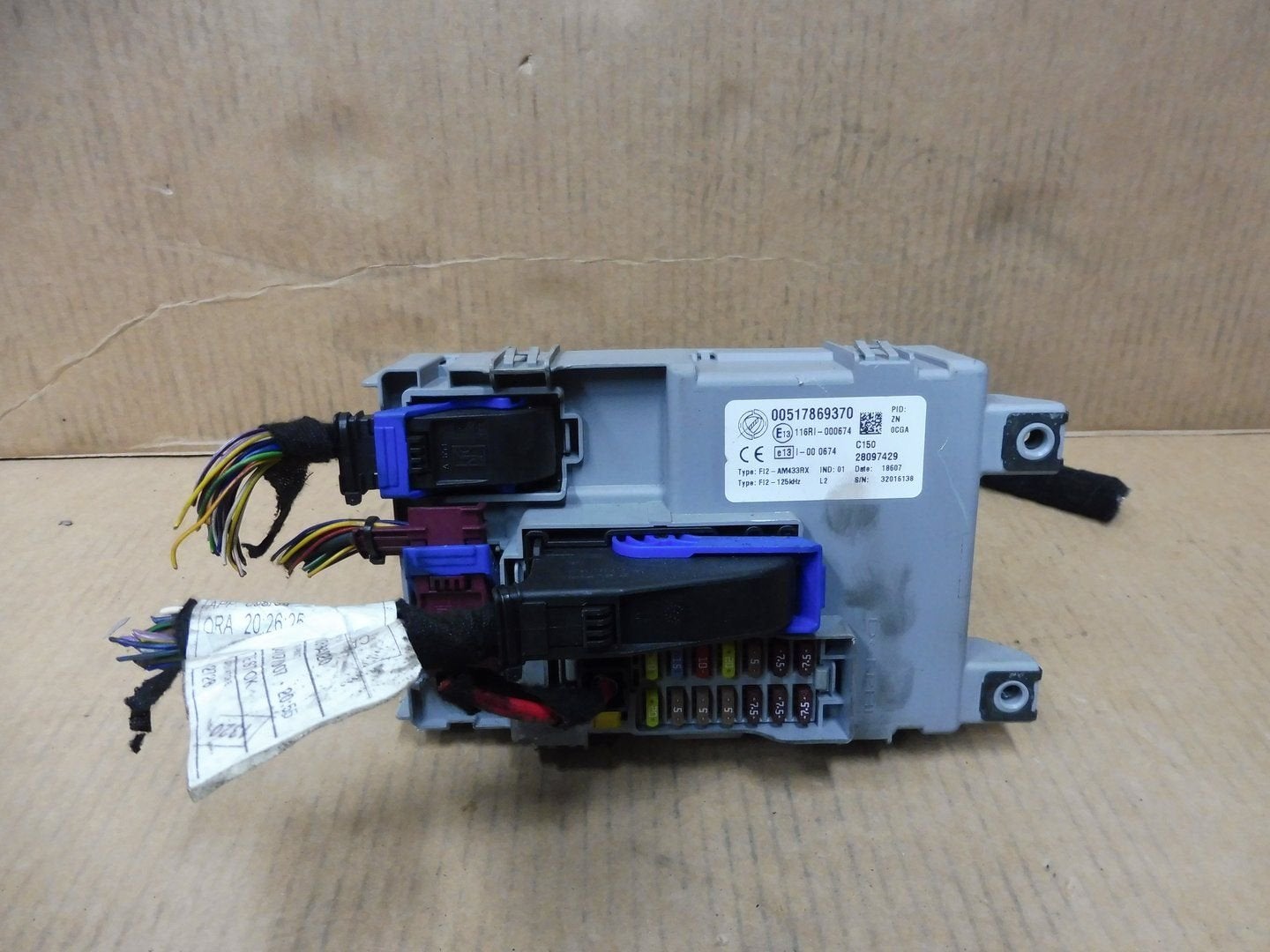 COMFORTBESTURINGSMODULE FIAT GRANDE PUNTO DELPHI 28205372, 0, -, Utilisé, Fiat, -
