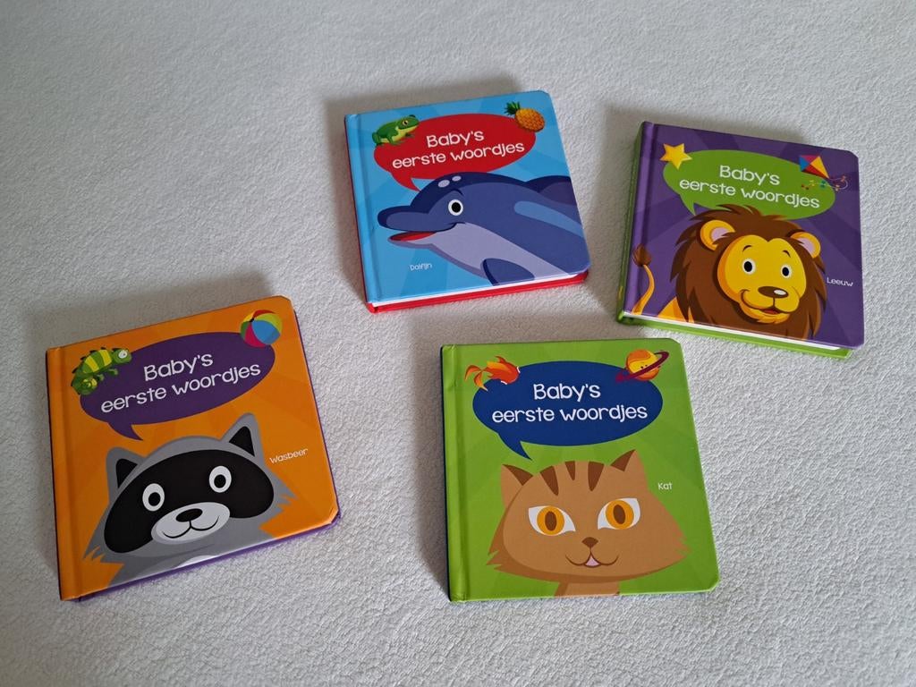 Boekjes "baby's eerste woorden", Ophalen of Verzenden, Zo goed als nieuw, Uitklap-, Voel- of Ontdekboek, 1 tot 2 jaar