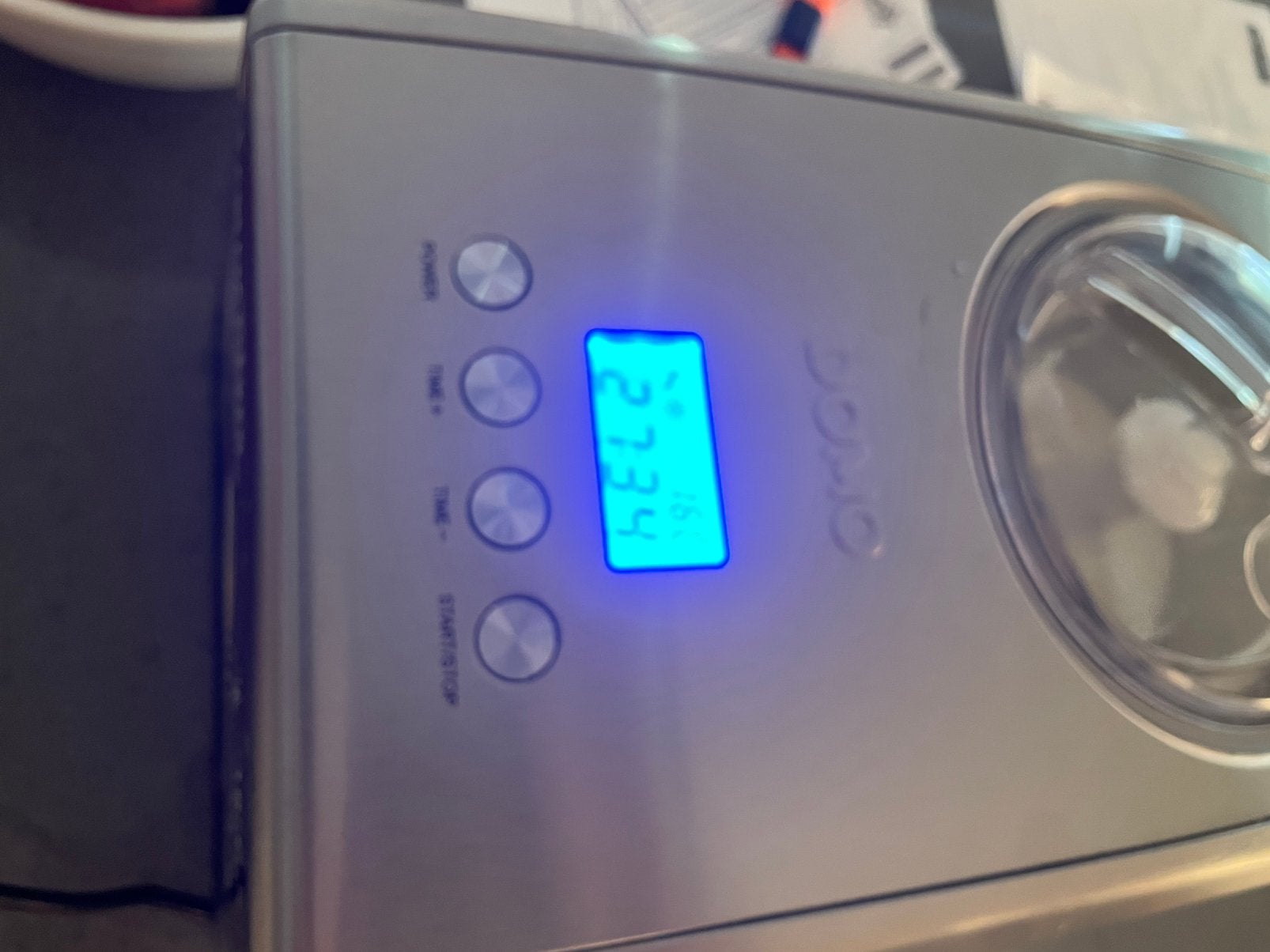 Domo ijsmachine, Elektronische apparatuur, Ophalen of Verzenden, Zo goed als nieuw, Zelfvriezend