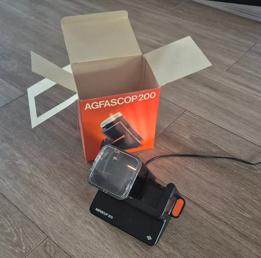 AGFA Scop 200 35mm Diaviewer Met Doos Werkend, Ophalen of Verzenden, Zo goed als nieuw