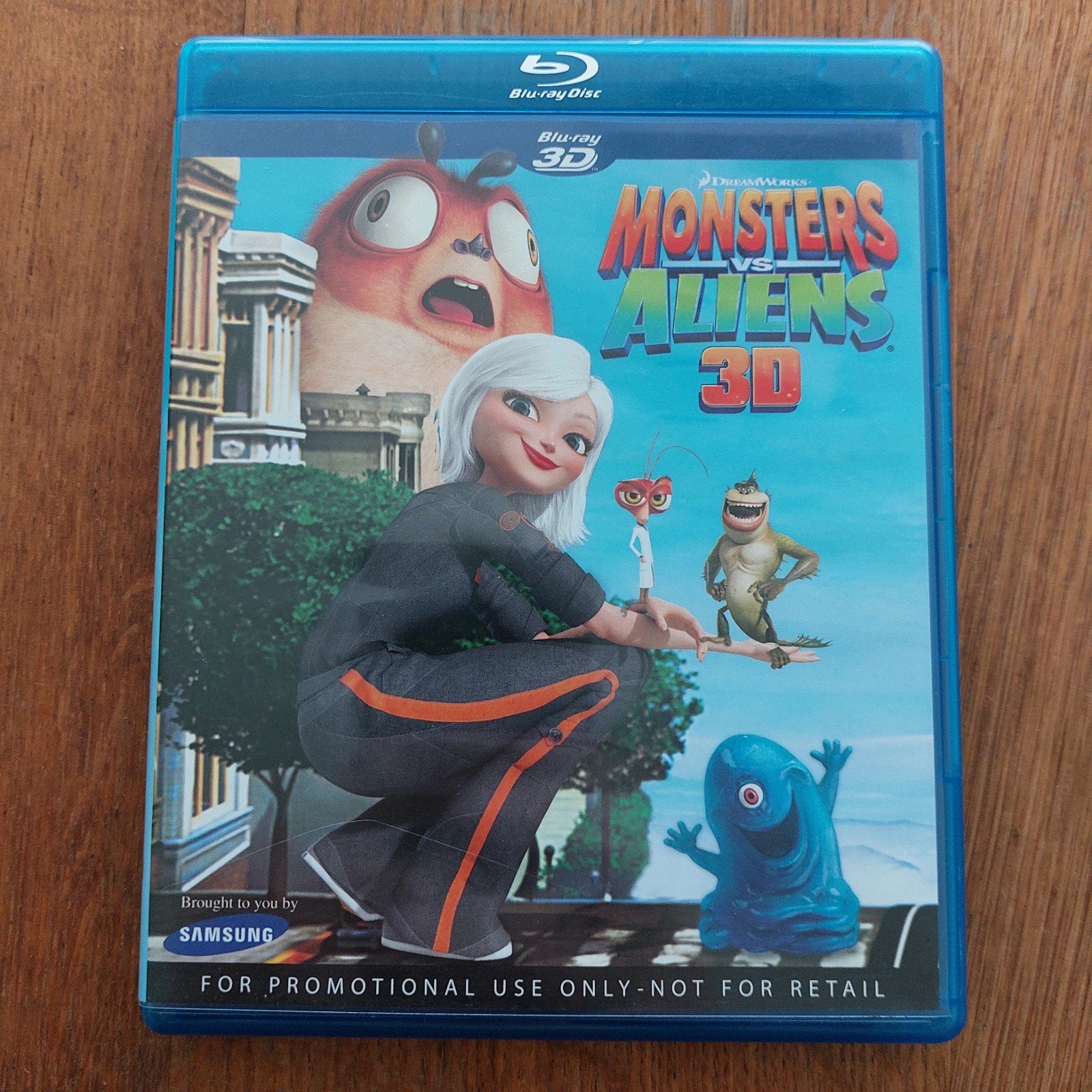 BLU RAY  - 3D  - MO STERS VS ALIENS, CD & DVD, Blu-ray, Allemand, Enlèvement ou Envoi, Film, Allemand