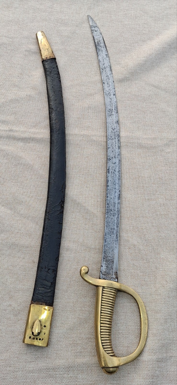 Briquet français avec fourreau, Enlèvement ou Envoi, Armée de terre, Épée ou sabre