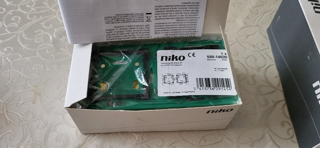 Niko home control druknop, Ophalen of Verzenden, Nieuw