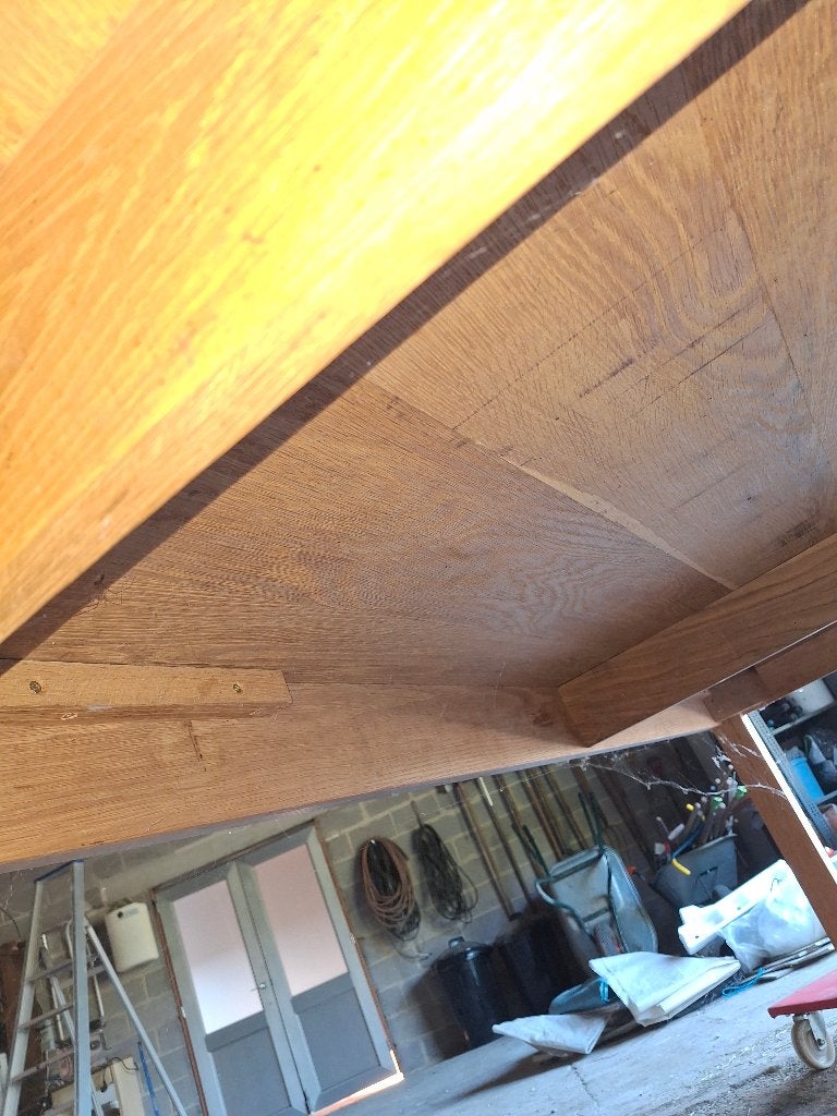 Eiken tafel, Huis en Inrichting, Tafels | Eettafels, Ophalen, Eikenhout