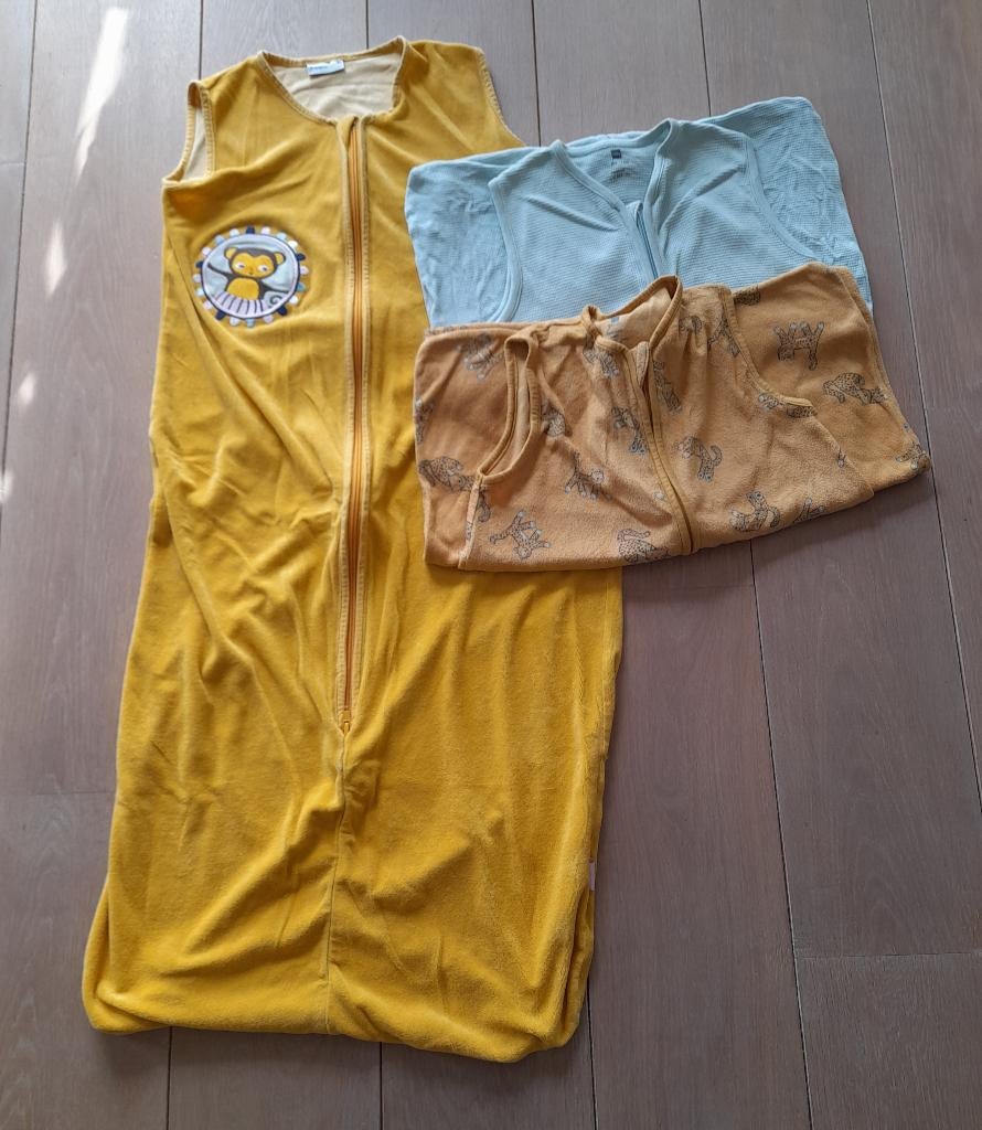3 zomerslaapzakken, maat 86 - 104, Ophalen, Gebruikt, 100 cm of meer, Slaapzak