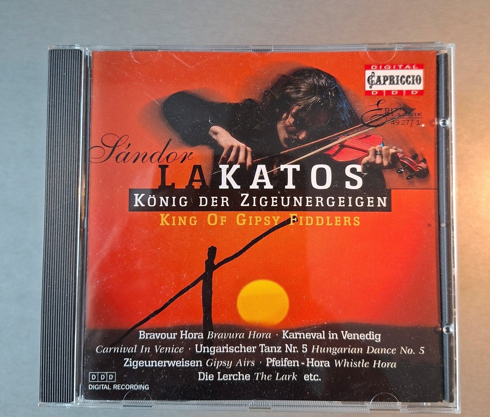 CD. Sandor Lakatos. Le roi des violonistes gitans., CD & DVD, CD | Classique, Enlèvement ou Envoi