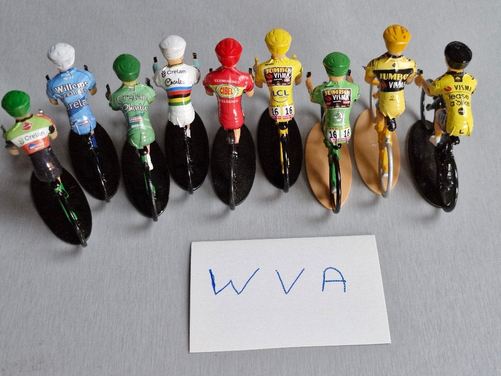 Wout Van Aert special set rennertjes 11 stuks, Verzenden
