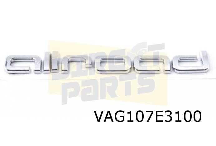 Audi embleem logo "all road" achterzijde Origineel! 8K985373, Auto-onderdelen, -, Verzenden, -, Nieuw