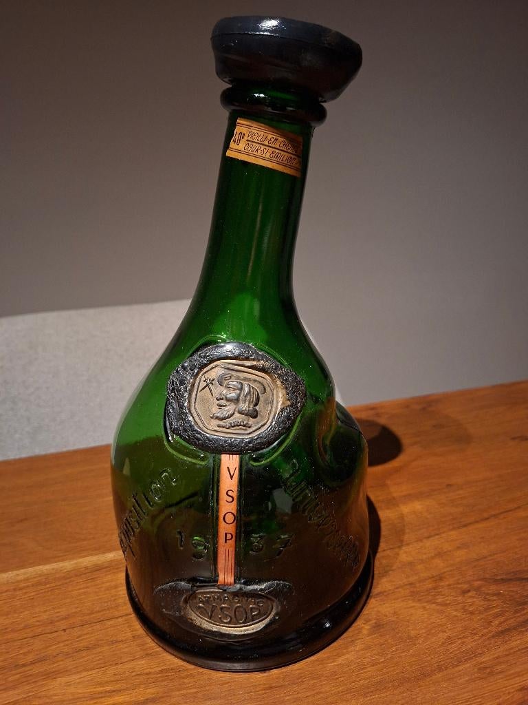 Zeldzame vintage Armagnac fles, Ophalen