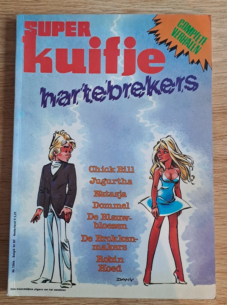 20 - Super Kuifje - Hartebrekers, Boeken, Stripverhalen, Gelezen, Eén stripboek, Ophalen of Verzenden, Diverse Auteurs