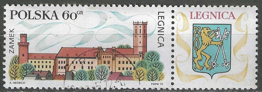 Pologne 1970 - Yvert 1853 - Château de Piast (ST), Timbres & Monnaies, Timbres | Europe | Autre, Envoi, Pologne, Affranchi