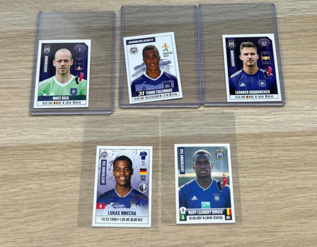 Panini stickers Anderlecht, Enlèvement, Comme neuf