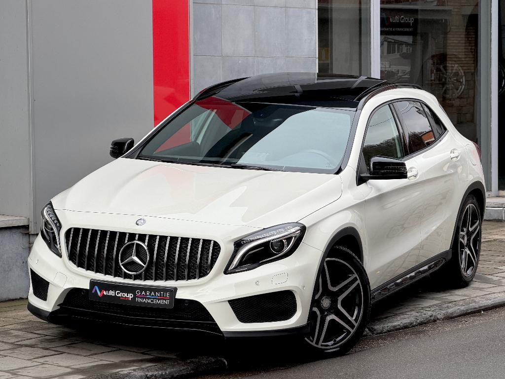 Mercedes GLA 200 d *GARANTIE 1Jaar* Pack AMG/Bt Aut*26.000km, Auto's, 100 kW, 4 cilinders, Wit, Leder