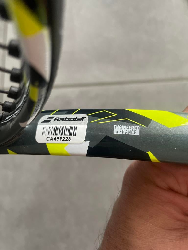 Babolat pure aero tennisracket, Sport en Fitness, Tennis, Ophalen of Verzenden, Zo goed als nieuw, Babolat
