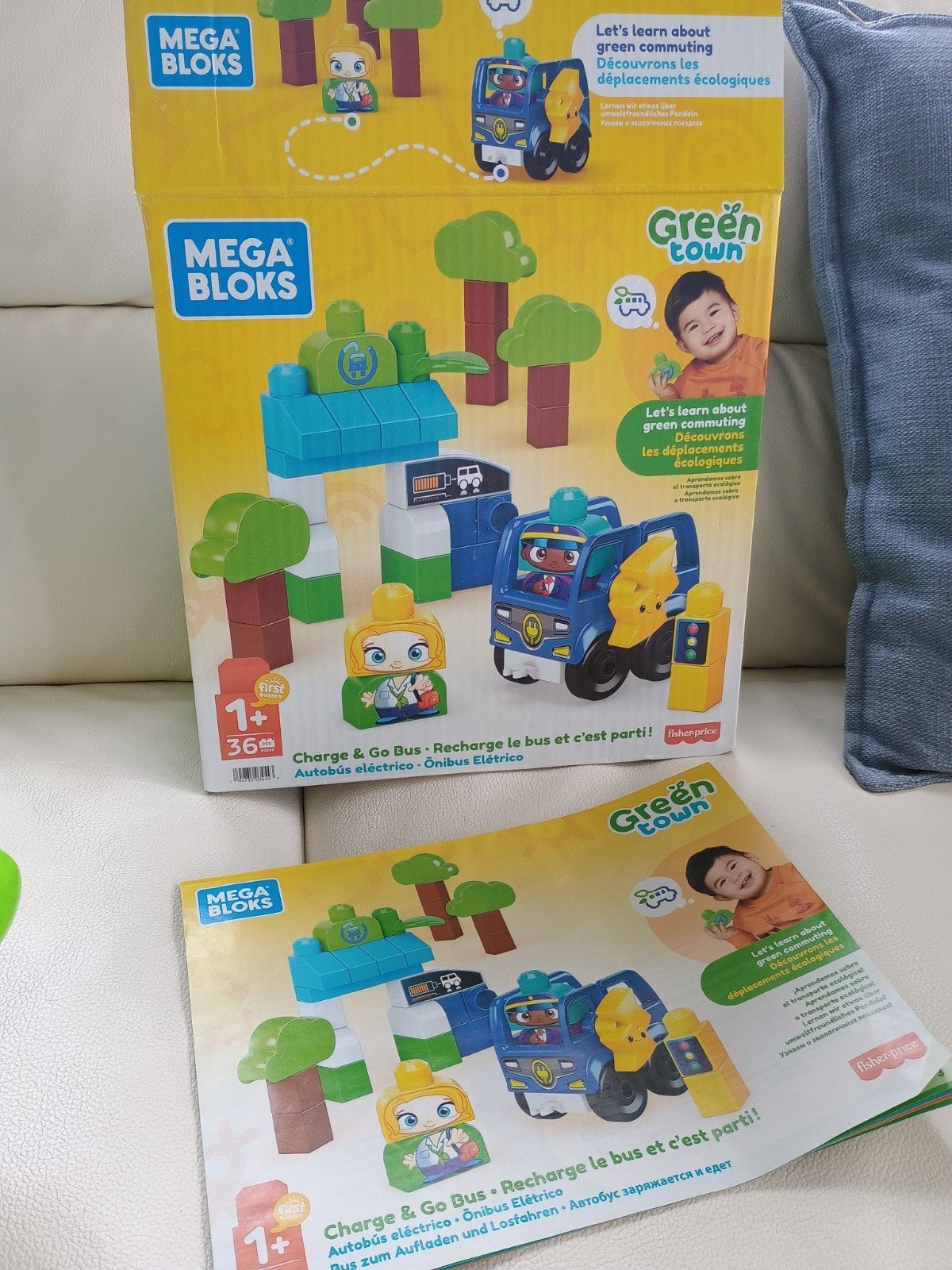 mega Bloks elektrische wagen, Ophalen of Verzenden, Zo goed als nieuw, Bouwen