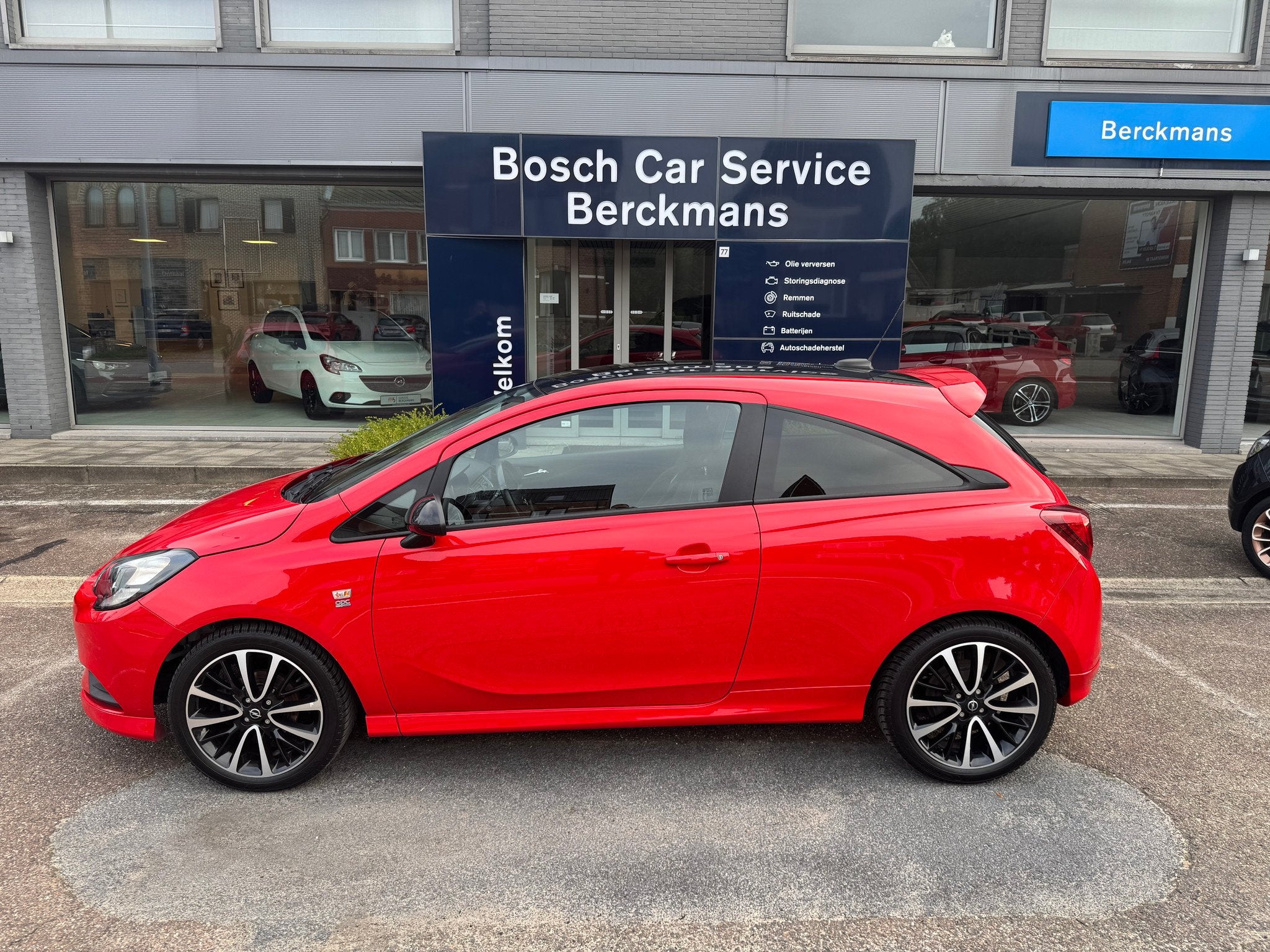 Opel Corsa OPC-Line 1.4 Benzine, Rouge, Achat, 90 ch, Euro 6