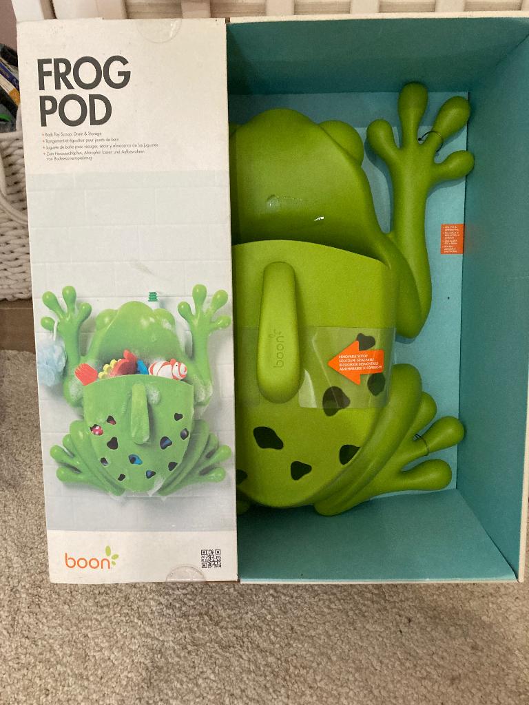 Frog pod speelgoedopberger bad, Ophalen, Nieuw