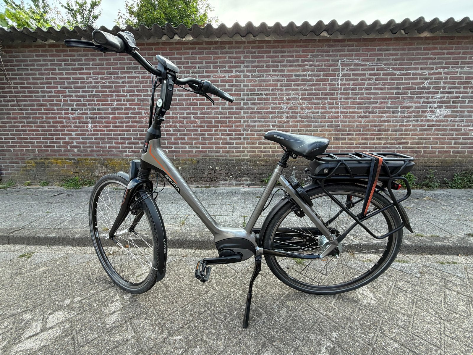 Sparta electrische dames fiets, Fietsen en Brommers, Ophalen, Zo goed als nieuw, Sparta