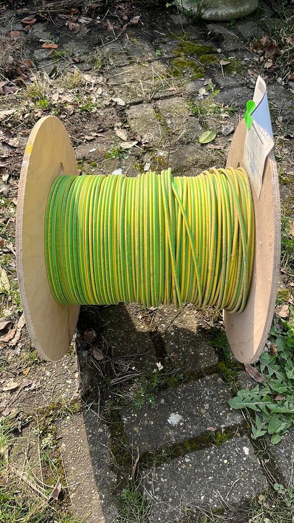 Aarding 75m 6mm2, Tuin en Terras, Ophalen, Nieuw