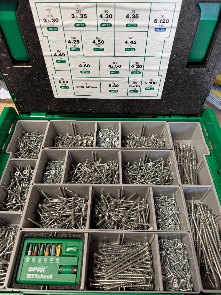 schroeven volldig nieuwe koffer, Ophalen, Nieuw, Schroeven