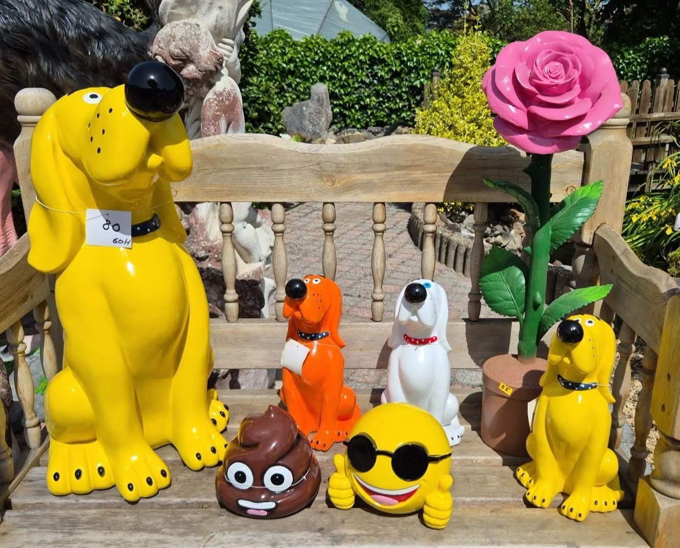 polyester beelden,  allerlei, Tuin en Terras, Tuinbeelden, Ophalen of Verzenden, Nieuw, Kunststof, Overige typen