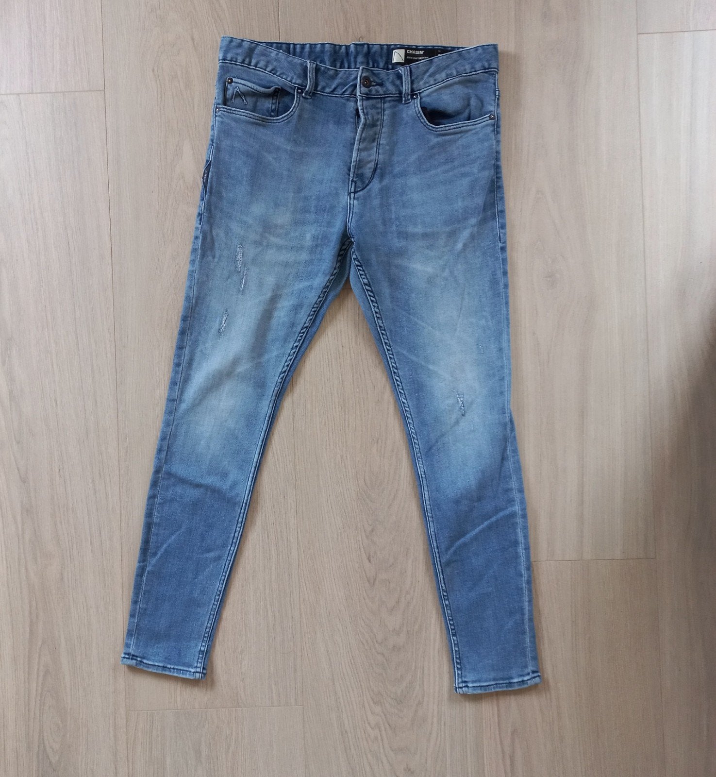Jeans Stylish Chasin' taille 33/32, Vêtements | Hommes, Jeans, Comme neuf, W33 - W34 (confection 48/50), Bleu, Envoi