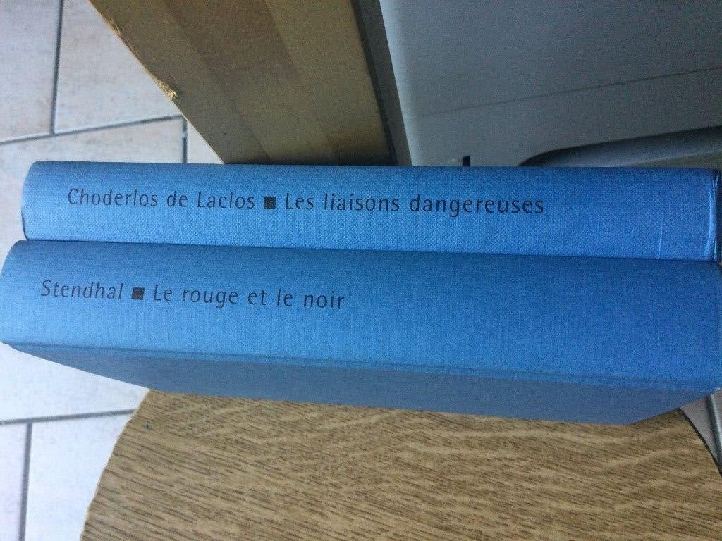 LE ROUGE ET LE NOIR-LES LIAISONS DANGEREUSES/LE SOIR, Enlèvement ou Envoi, CHODERLOS DE LACLOS/STENDHAL