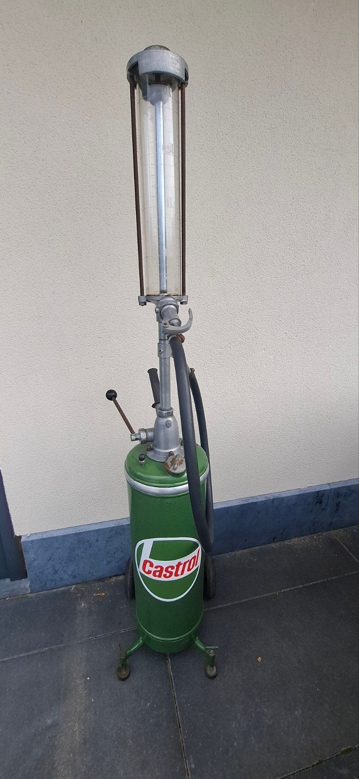 Vintage 2-takt benzinepomp, Fietsen en Brommers, Brommeronderdelen | Oldtimers, Ophalen, Gebruikt, Overige merken