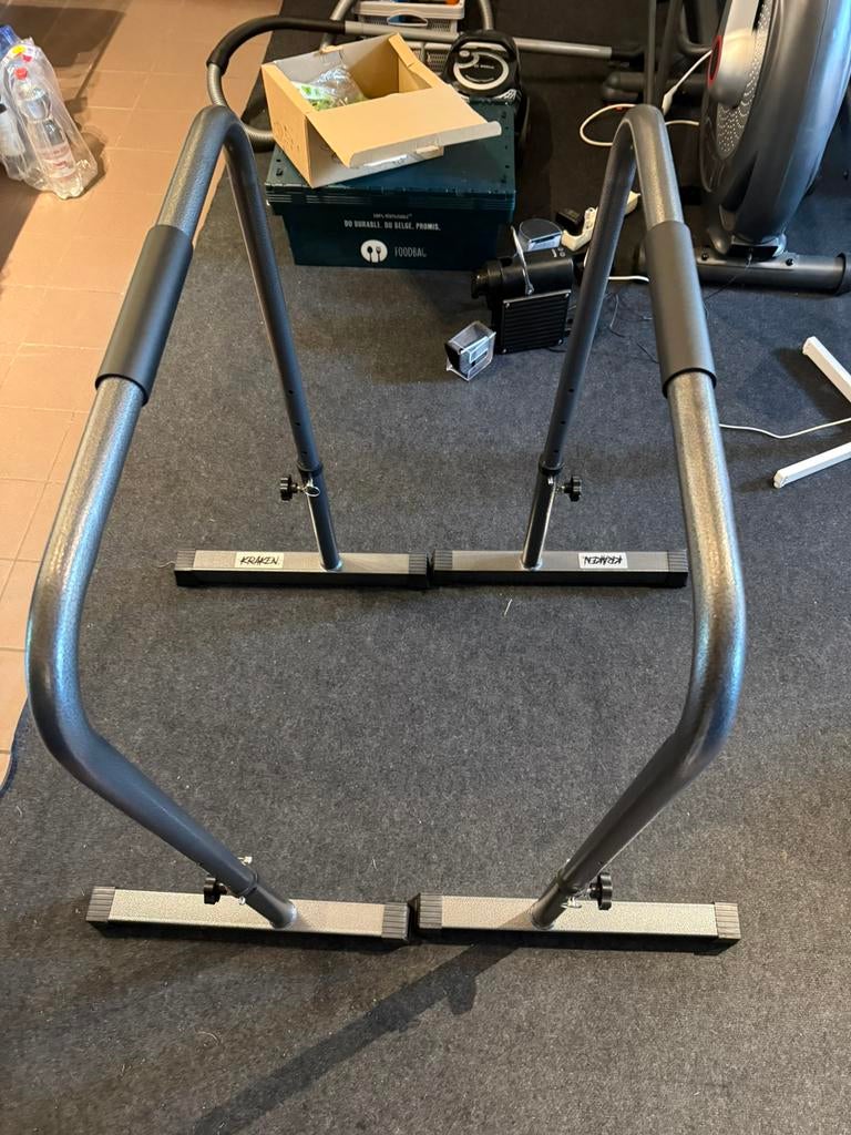 dip bar rek station kraken verstelbare, Sport en Fitness, Ophalen, Nieuw, Armen