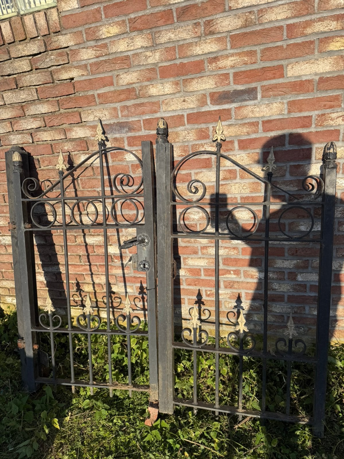 klein ijzer hekwerk, Enlèvement, Comme neuf, Fer