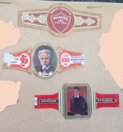 bandes de cigares, Collections, Articles de fumeurs, Briquets & Boîtes d'allumettes, Enlèvement ou Envoi, Bagues de cigare
