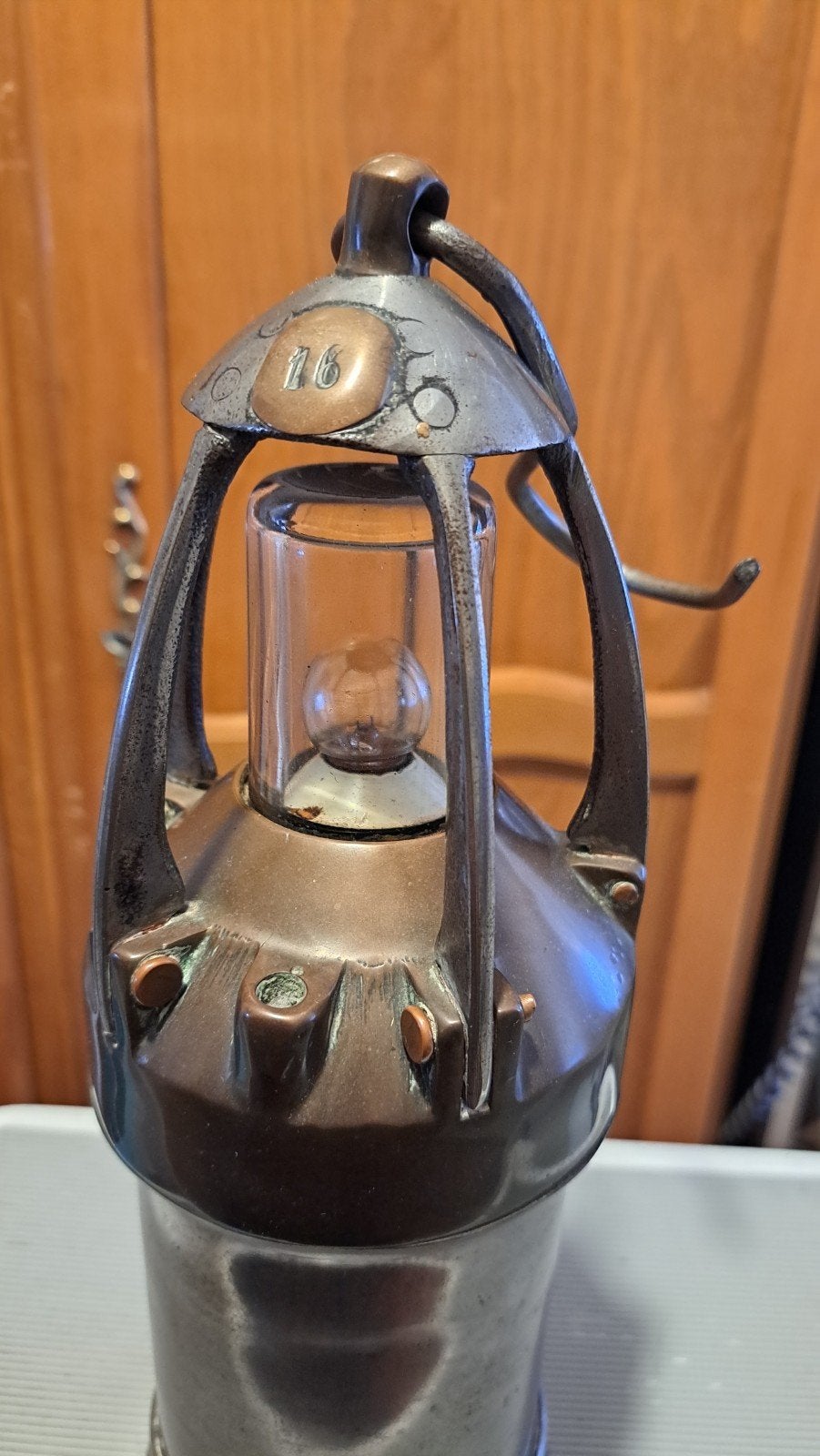 lampe de mineur, Antiquités & Art, Enlèvement