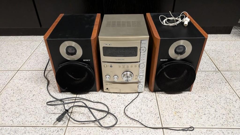 Radio / Cassette / CD speler Sony – CMT-CPZ3/SS-CCPZ3, Audio, Tv en Foto, Ophalen of Verzenden, Sony, Wisselaar