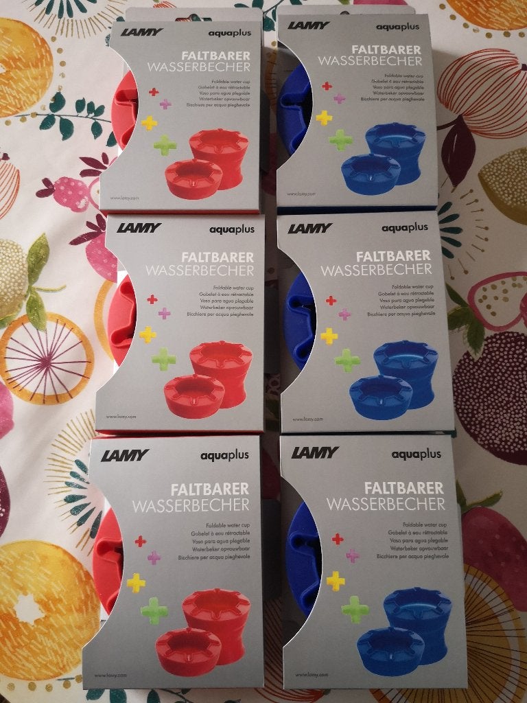 Lot de 6 gobelets à eau rétractable, Enlèvement, Neuf, Autres types