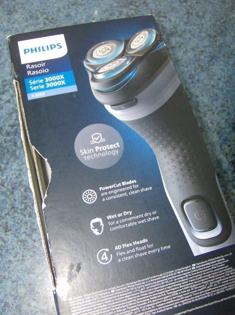 Scheerapparaat Philips 3000X + oplader, Elektronische apparatuur, Ophalen