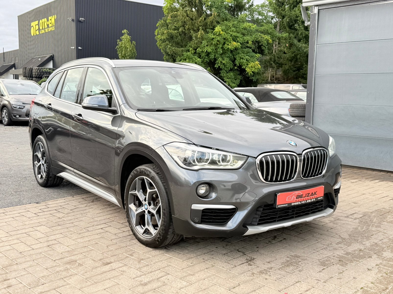 Bmw X1 sDrive18i Automaat 1j garantie Xenon/led Mooie auto, Euro 6, Zwart, Leder, Bedrijf
