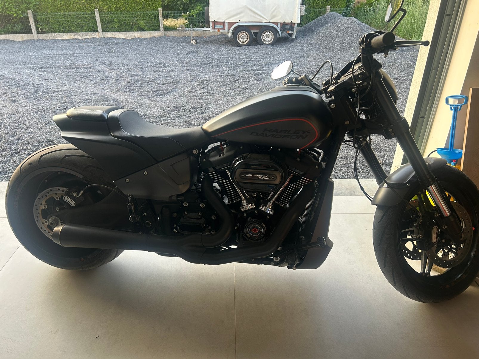 FXDR Harley, Motos, Chopper, 2 cylindres, Particulier