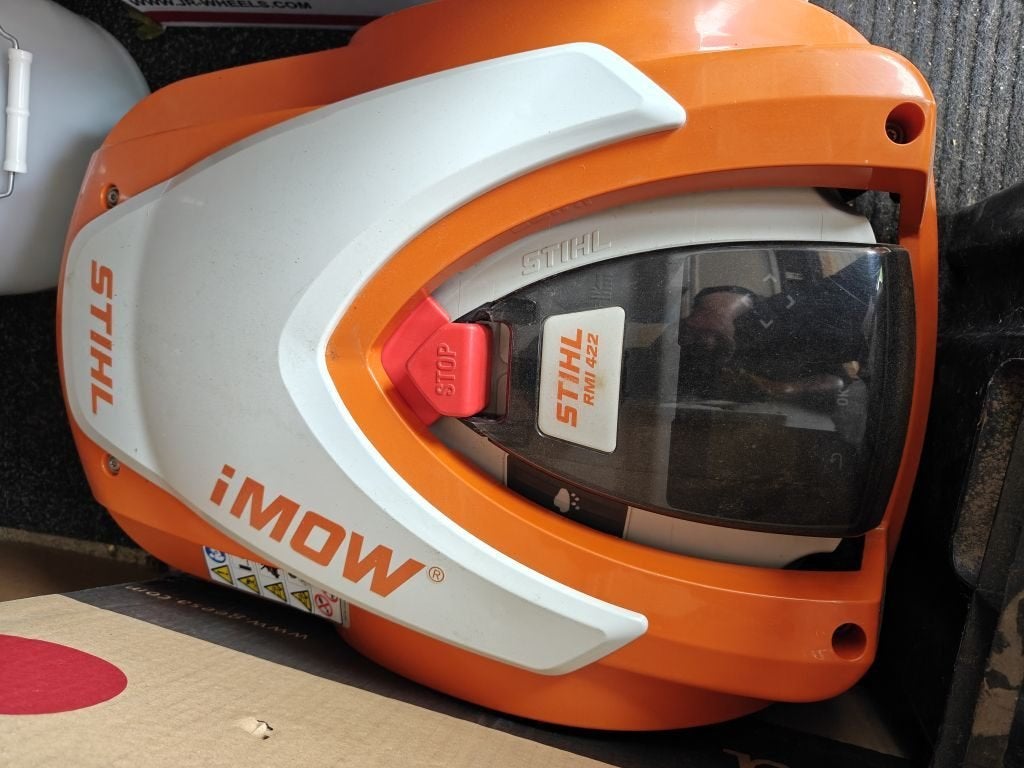 Stihl robotmaaier RMI 422, Ophalen, Zo goed als nieuw, Meer dan 25 cm, Stihl
