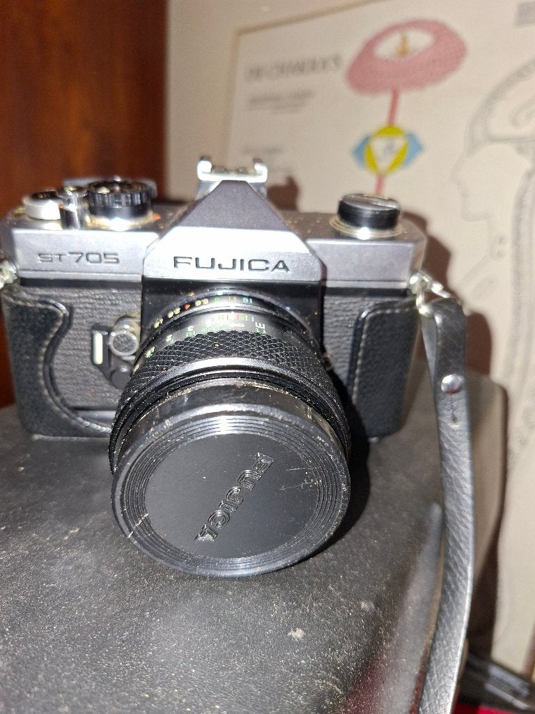 analoge reflex fototoestel Fujica, Ophalen, Gebruikt, Spiegelreflex