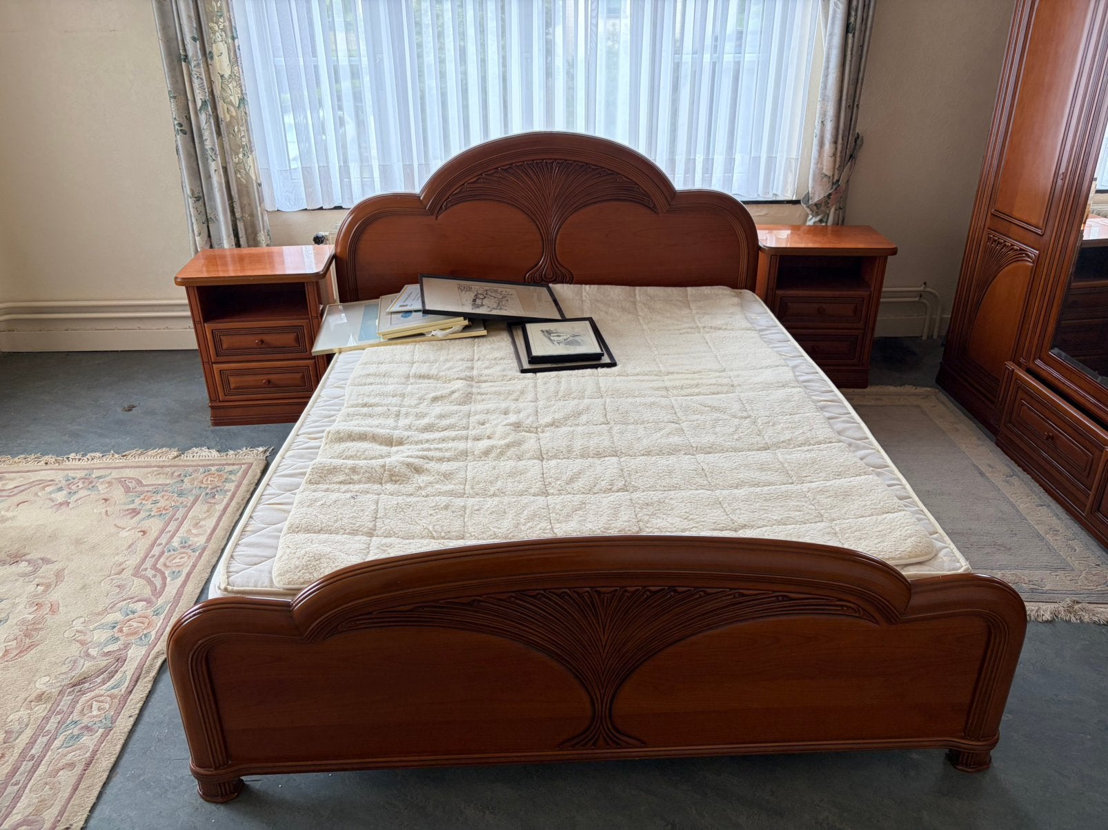 Vontage slaapkamer, Maison & Meubles, Chambre à coucher | Chambres à coucher complètes, Enlèvement, Comme neuf